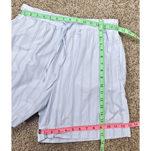 Bershka Unisex Flat Front Drawstring Pockets Blue Activewear Shorts Size L - Picture 5 of 7